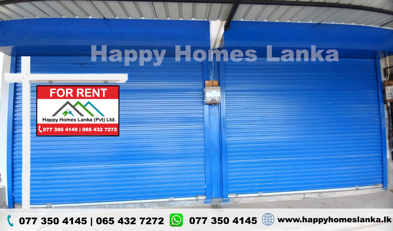 Two Shop Spaces Available for Rent in Thalankudah – R.HHL0034