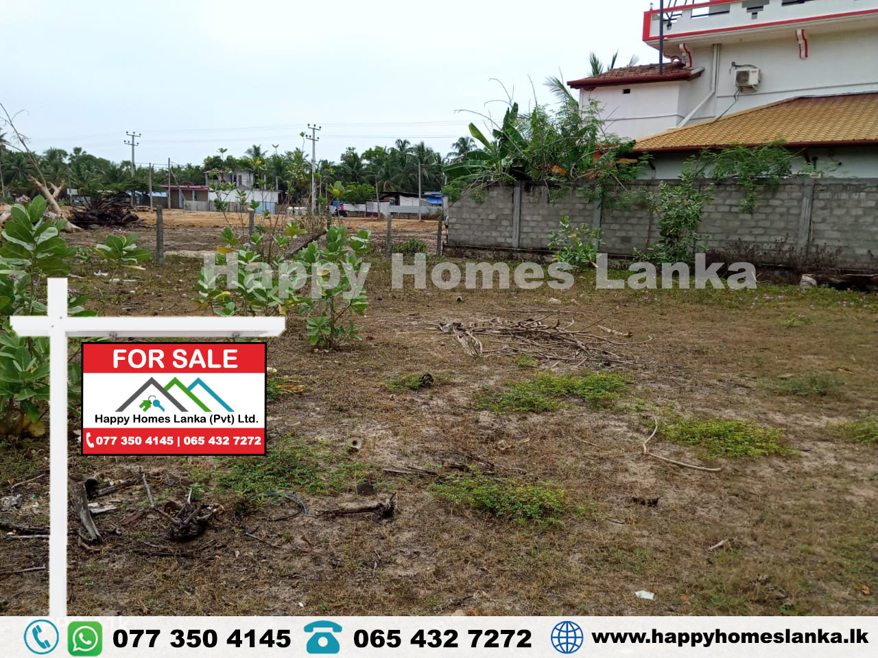 Land for Sale in Paddiruppu, Batticaloa -HHL0570