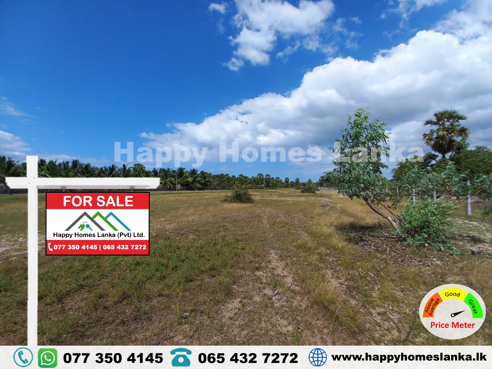 Land for Sale in Thannamunai Batticaloa – HHL0463