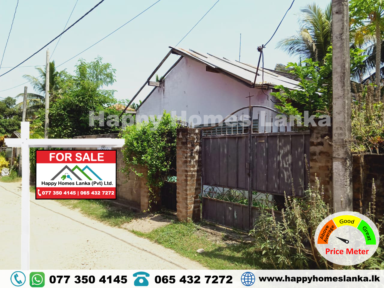 Land for Sale in Pandiruppu – HH0771