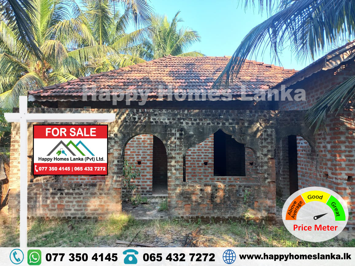 Partially Constructed House for Sale in Mylampavely, Batticaloa.– HHL0730