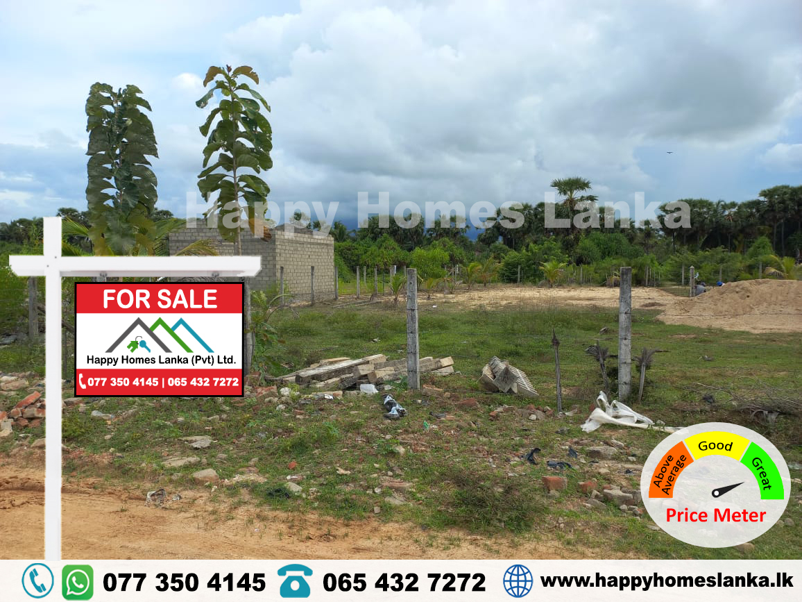 Land for Sale in Palameenmadu, Batticaloa.– HHL0755