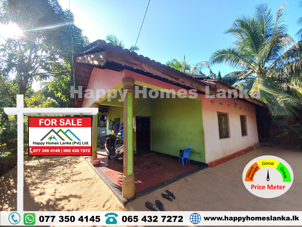 House for Sale in Thiraimadu, Batticaloa.– HHL0777