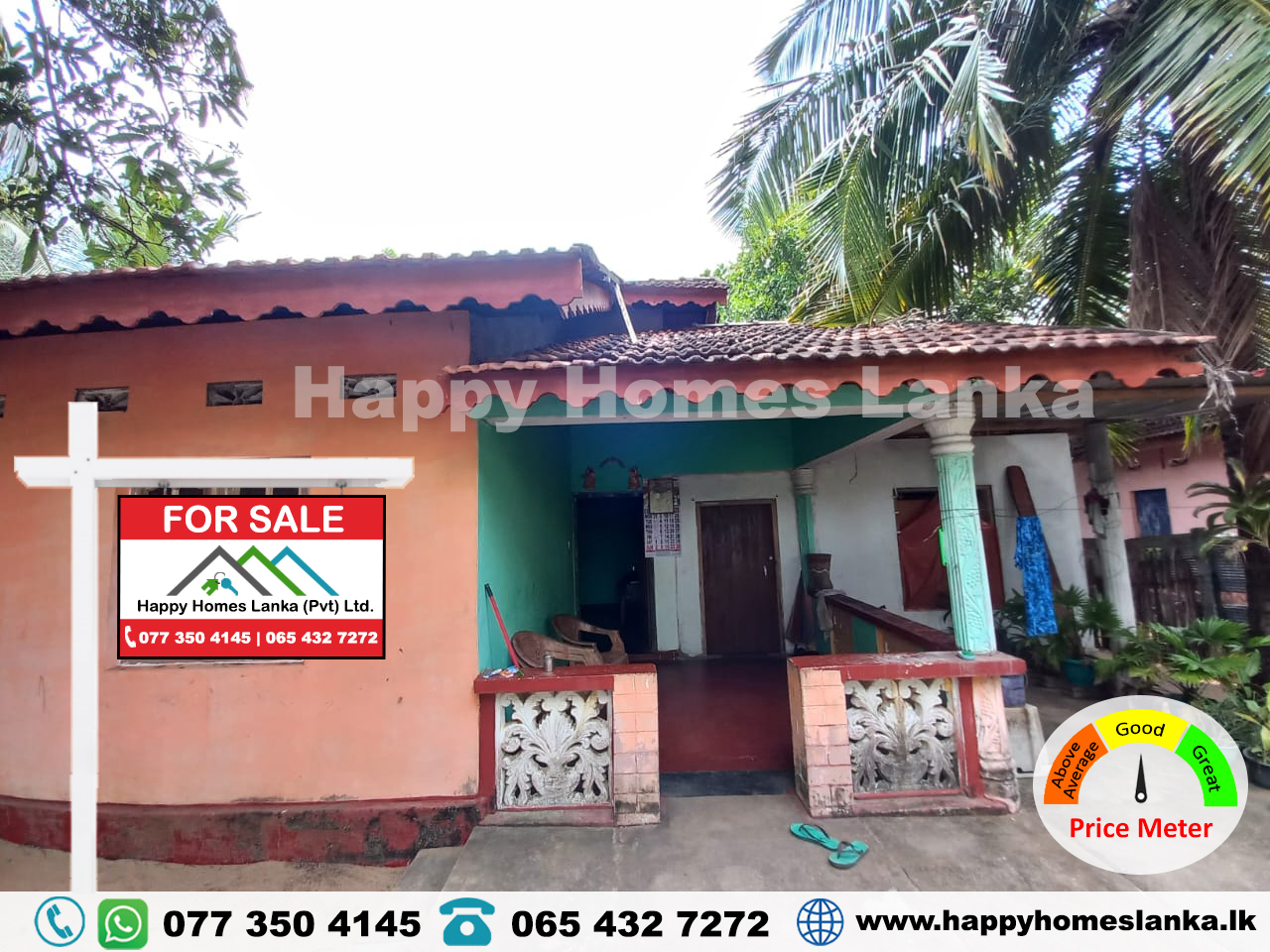 House for Sale in Thiraimadu, Batticaloa.– HHL0779