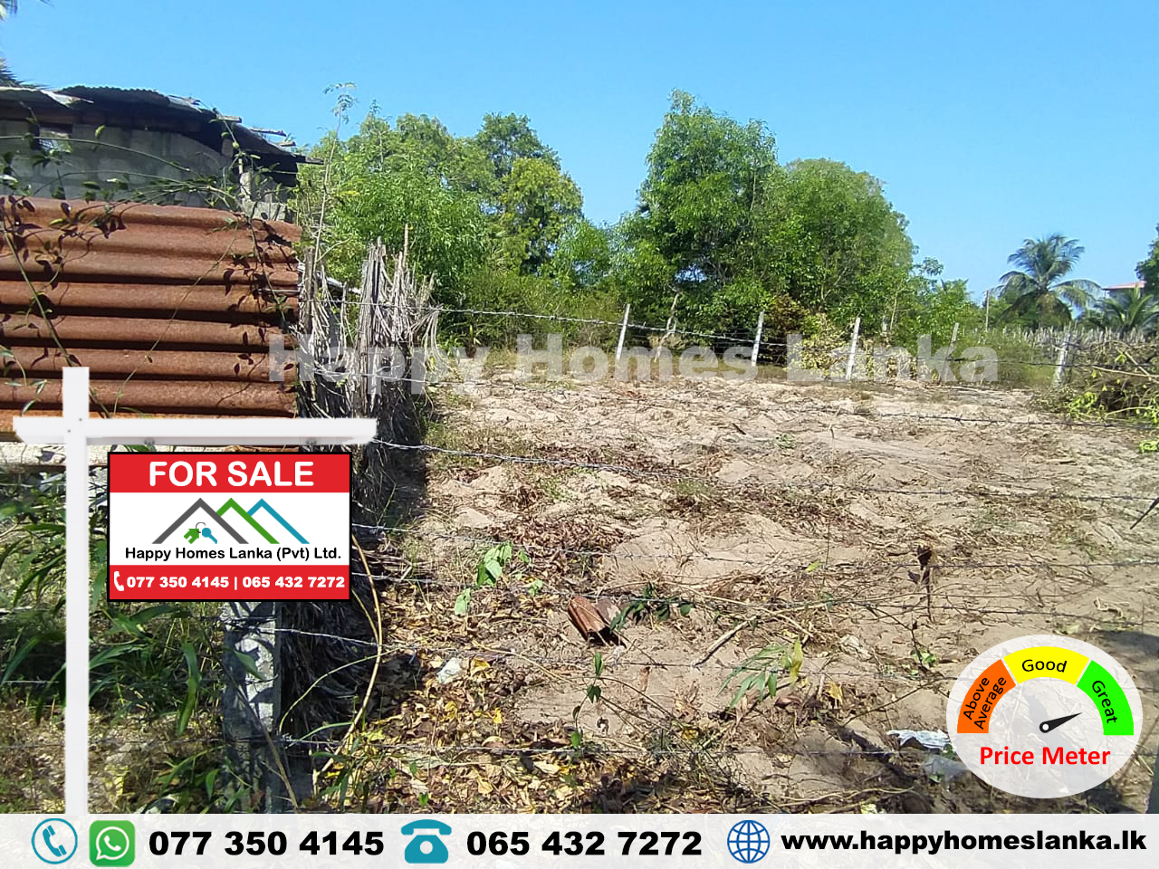 Land for Sale in Kannagipuram, valaichenai, Batticaloa.– HHL0784