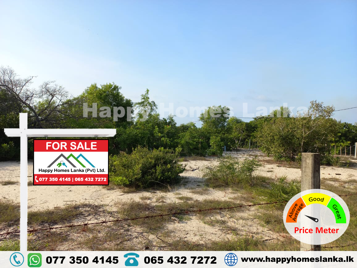 Land for Sale in Thannamunai, Batticaloa -HHL0376