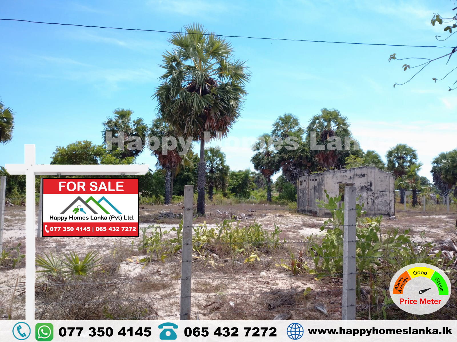 Land for Sale in Chathurukondan, Batticaloa. – HHL0865