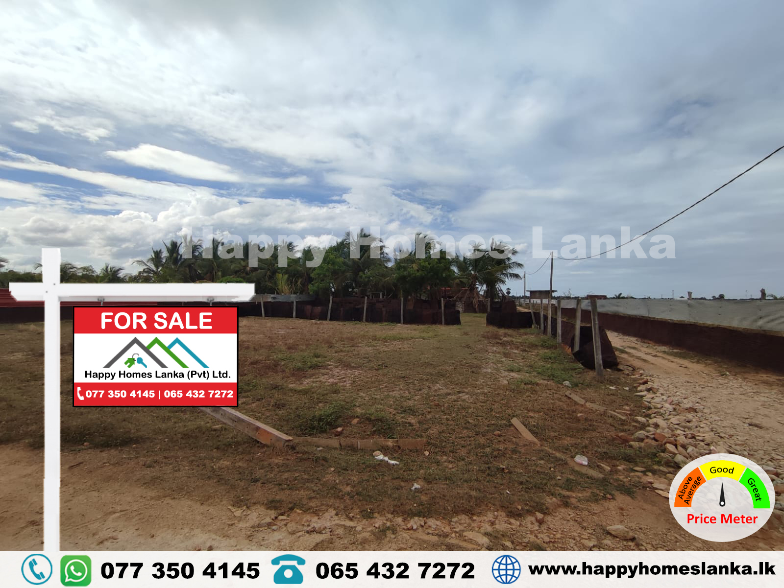 Land for Sale in Thiruperunthurai, Batticaloa. – HHL0868