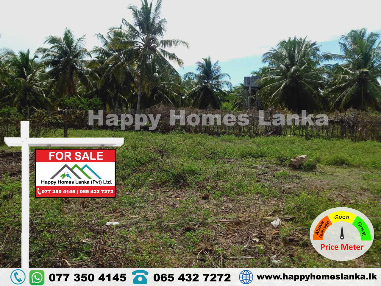 Land for Sale in Kaluwanchikudy – HHL0894